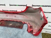 Vauxhall Astra J Biturbo Face Lift 2012-2015 Rear Bumper In Red Genuine [q505]