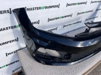 VW Polo Gti R Line Hatchback Mk6 2017-2021 Front Bumper 4 Pdc Genuine [v263]