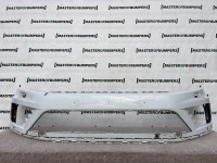 VW Touareg R Line Mk2 Lift 2014-2017 Front Bumper White 4 Pdc Genuine [v261]