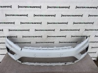 VW Touareg R Line Mk2 Lift 2014-2017 Front Bumper White 4 Pdc Genuine [v261]