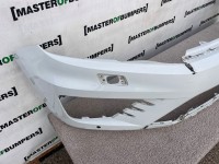 VW Touareg R Line Mk2 Lift 2014-2017 Front Bumper White 4 Pdc Genuine [v261]