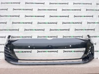 VW Golf Gti Gtd Mk7 Hatchback 2013-2016 Front Bumper 4 Pdc +jets Genuine [v207]