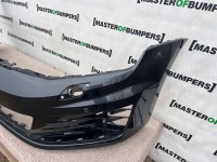 VW Golf Gti Gtd Mk7 Hatchback 2013-2016 Front Bumper 4 Pdc +jets Genuine [v207]