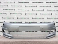 VW Touran Mk2 5t Mpv 2015-2022 Front Bumper Silver 4 Pdc +jets Genuine [v233]