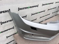 VW Touran Mk2 5t Mpv 2015-2022 Front Bumper Silver 4 Pdc +jets Genuine [v233]