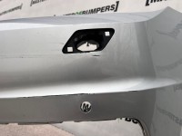 VW Touran Mk2 5t Mpv 2015-2022 Front Bumper Silver 4 Pdc +jets Genuine [v233]