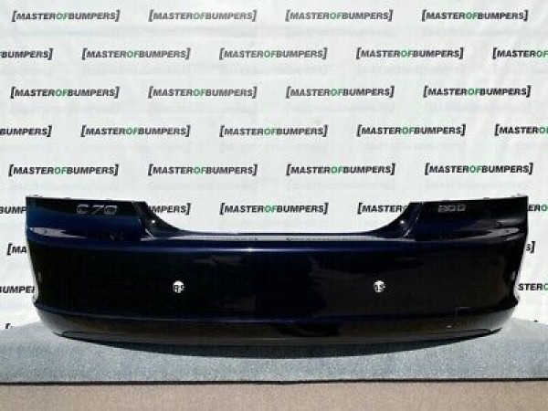 Volvo C70 Convertible Mk2 2006-2010 Rear Bumper In Blue Genuine [n189]