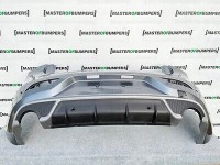 Volvo V40 R Design 2012-2019 Rear Bumper In Grey 4 Pdc Genuine [n207]