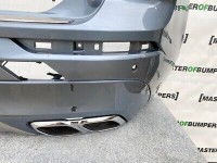 Volvo Xc60 Xc 60 Cross Country Mk2 2017-2021 Rear Bumper In Grey Genuine [n202]