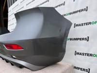 Volvo V40 R Design 2012-2019 Rear Bumper Grey 4 Pdc Genuine [n270]