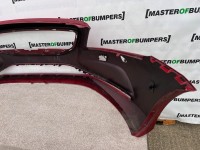 Volvo V40 Se D2 Lux 2012-2018 Front Bumper Red No Pdc + Jets Genuine [n272]