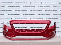 Volvo V40 Se D2 Lux 2012-2018 Front Bumper Red No Pdc + Jets Genuine [n272]