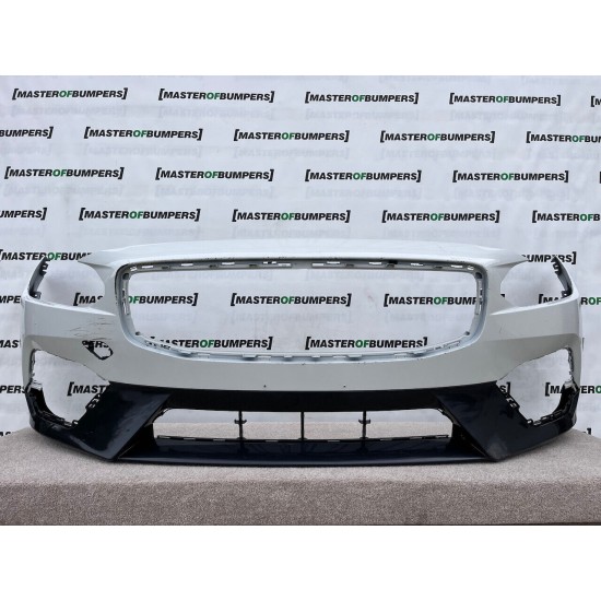 Volvo V90 S90 R Design Saloon Esta 2016-2020 Front Bumper No Jets Genuine [n307]