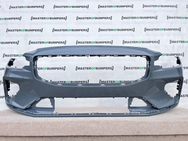 Volvo V60 S60 R-design 2018-2022 Front Bumper Grey 6 Pdc Genuine [n318]