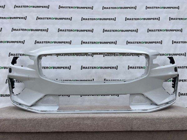 Volvo V60 S60 R Design Polestar T5 2018-2022 Front Bumper 6 Pdc Genuine [n310]