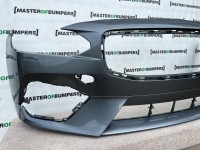 Volvo V90 S90 R Design 2016-2020 Front Bumper 4 Pdc + Jets Genuine [n287]