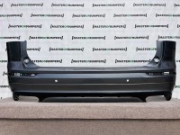 Volvo Xc60 R Design Mk2 2017-2023 Rear Bumper W/diffuser 6 Pdc Genuine [n321]