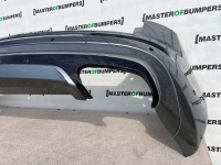 Volvo Xc60 R Design Mk2 2017-2023 Rear Bumper W/diffuser 6 Pdc Genuine [n321]