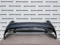 Volvo Xc60 R Design Mk2 2017-2023 Rear Bumper W/diffuser 6 Pdc Genuine [n321]