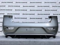 Volvo V40 R Design 2012-2019 Rear Bumper Grey 4 Pdc Genuine [n56]