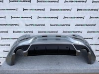 Volvo V40 R Design 2012-2019 Rear Bumper Grey 4 Pdc Genuine [n56]