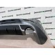 Volvo V40 R Design 2012-2019 Rear Bumper Grey 4 Pdc Genuine [n312]