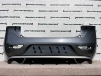 Volvo V40 R Design 2012-2019 Rear Bumper Grey 4 Pdc Genuine [n312]