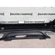 Volvo V60 Cross Country 2018-2023 Rear Bumper Black 4 Pdc Genuine [n311]