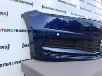 VW Touran 2015-2019 Front Bumper Complete In Blue Genuine [v780]