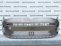 VW Caddy Van Mpv Mk5 2020-on Front Bumper In Grey Genuine [v185]