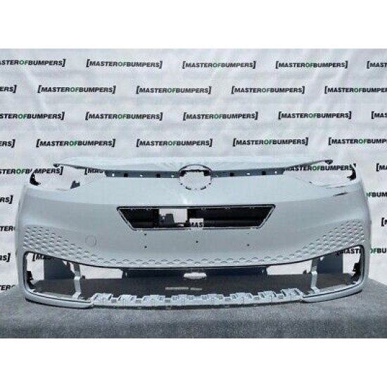 VW Id3 Id.3 2020-on Front Bumper In White With Inner Bracket Genuine [v222]