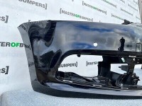 VW Polo Se Bluemotion 6c 2014-2017 Front Bumper In Black 4 Pdc Genuine [v353]