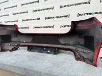 VW Golf R Mk7 2013-2016 Rear Bumper In Red 4 Pdc W/difuser Genuine [v277]