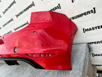 VW Golf R Mk7 2013-2016 Rear Bumper In Red 4 Pdc W/difuser Genuine [v277]