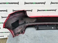 VW Golf R Mk7 2013-2016 Rear Bumper In Red 4 Pdc W/difuser Genuine [v277]