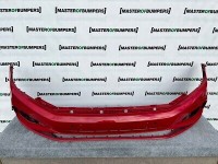 VW Passat Trendline Se B8 Fl 2020-2023 Front Bumper Red 4 Pdc Genuine [v414]