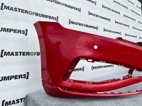 VW Passat Trendline Se B8 Fl 2020-2023 Front Bumper Red 4 Pdc Genuine [v414]