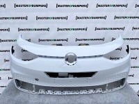 VW Id3 Id.3 2020-on Front Bumper White With Inner Bracket 4 Pdc Genuine [v440]