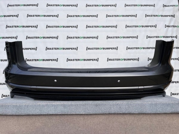 VW Touareg R Line Mk3 2018-2021 Rear Bumper Grey 6 Pdc Genuine [v636]