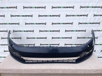 VW Golf Se Mk7 2013-2016 Front Bumper In Primer No Pdc + Jets Genuine [v671]