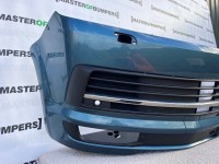 VW Transporter Caravelle T6 2016-2019 Front Bumper Green 4 Pdc Genuine [v700]