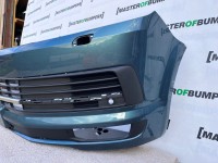 VW Transporter Caravelle T6 2016-2019 Front Bumper Green 4 Pdc Genuine [v700]