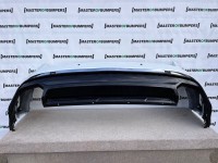 VW Touareg Sel Mk3 2018-on Rear Bumper White 6 Pdc Genuine [v695]