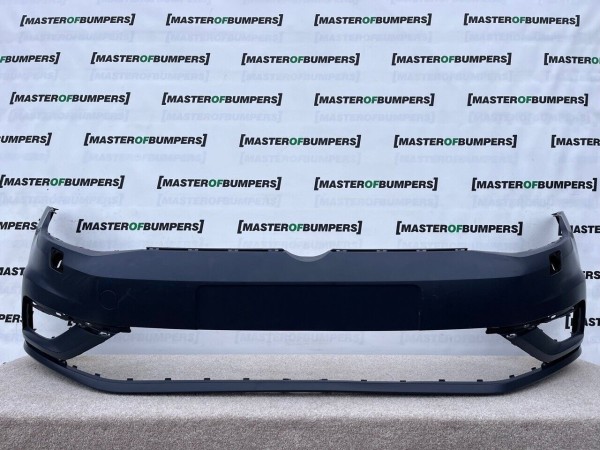 VW Golf Se Mk 7.5 Lift 2017-2019 Front Bumper Primer No Pdc + Jet Genuine [v720]