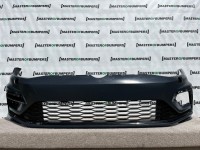 VW Golf R Line Mk7.5 2017-2019 Front Bumper No Pdc + Jets Genuine [v835]