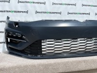 VW Golf R Line Mk7.5 2017-2019 Front Bumper No Pdc + Jets Genuine [v835]