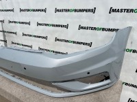 VW Golf Se Mk7.5 Facelift 2017-19 Front Bumper 4 Pdc No Jets Genuine [v831]