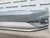 VW Golf Se Mk7.5 Facelift 2017-19 Front Bumper 4 Pdc No Jets Genuine [v831]