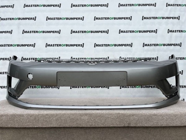 VW Golf Plus Sportsvan 2015-2018 Front Bumper No Pdc No Jets Genuine [v887]