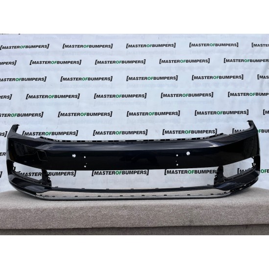 VW Passat Gt Highline B8 2015-2019 Front Bumper 4 Pdc No Jets Genuine [v35]